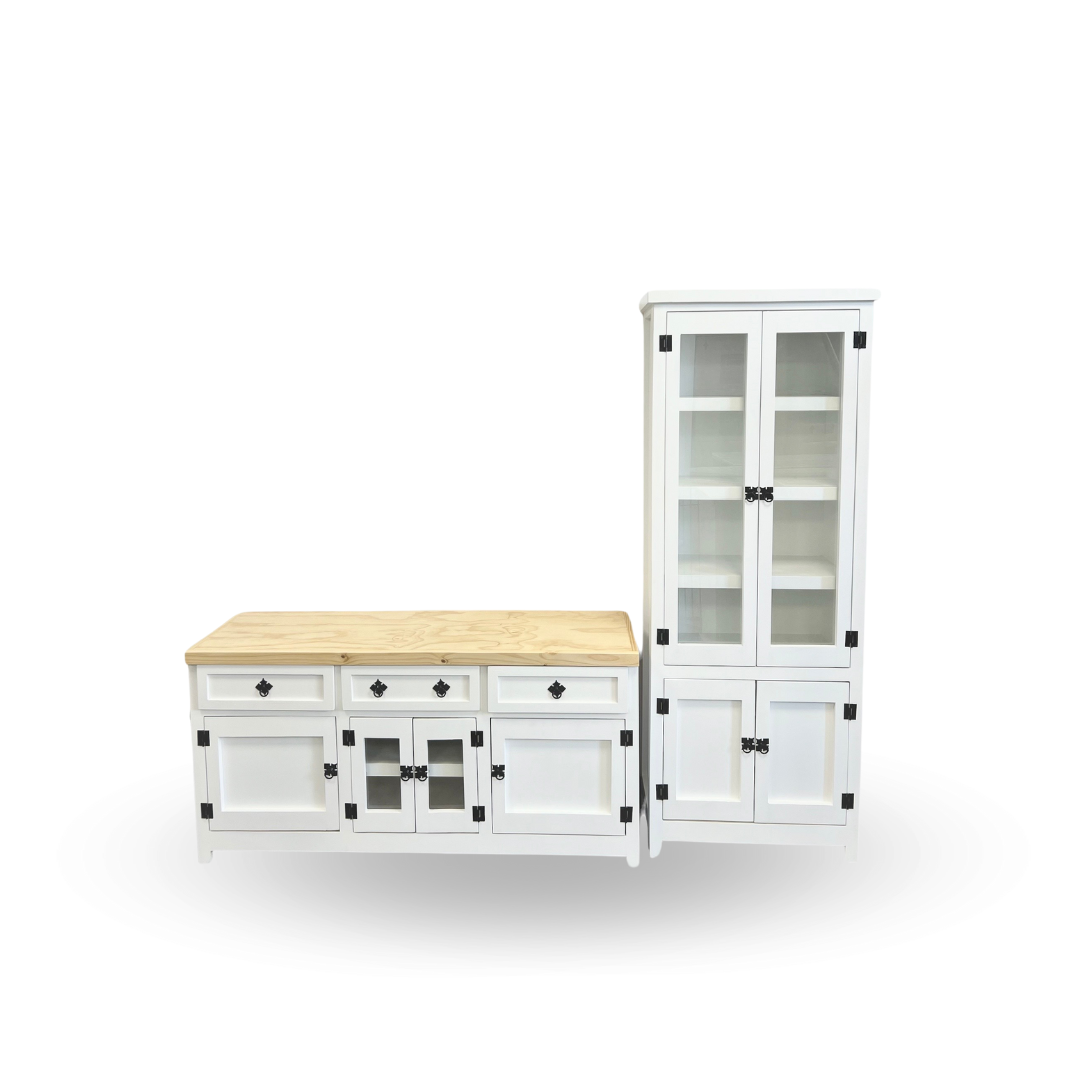 Set de Vitrina + Rack – MGR MUEBLES